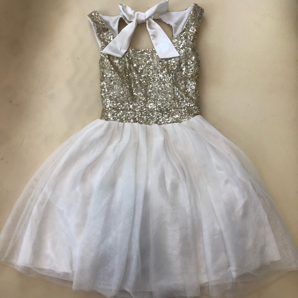 Gold Sequence Dress
